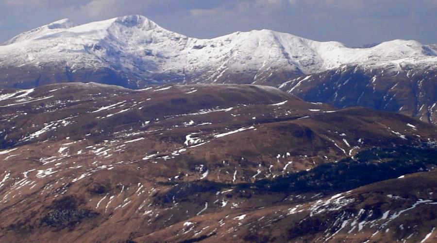 Munros to North of Beinn Chuirn