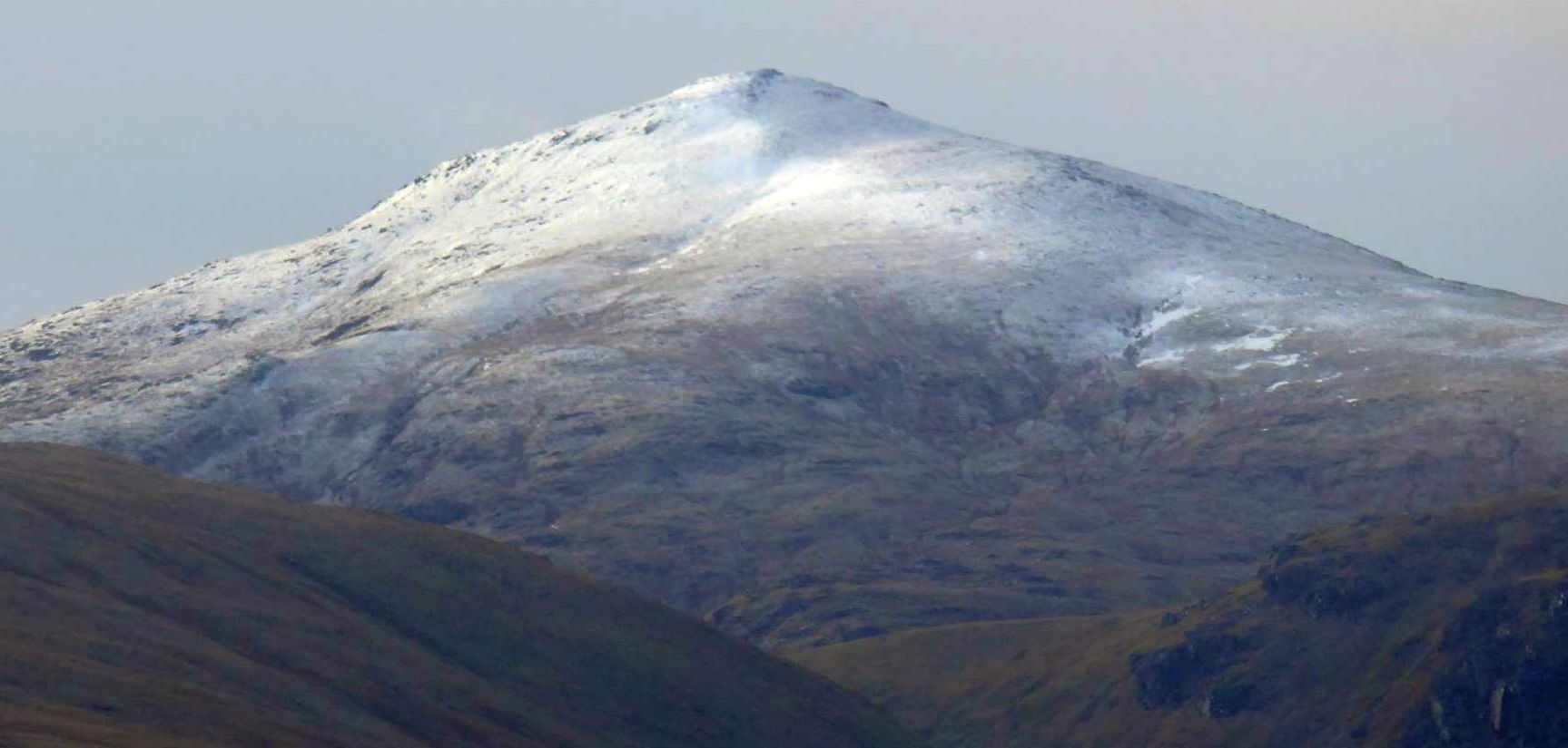 Meall Ghaordie ( Ghaordaidh ) above Glen Lyon from Beinn Dearg