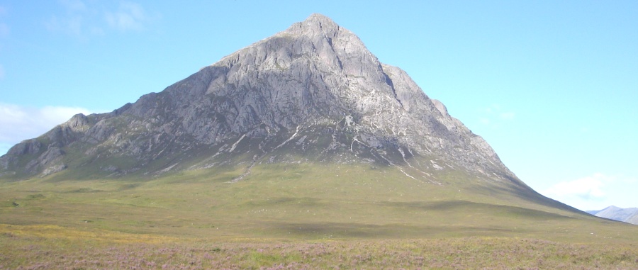 Buachaille Etive Mor at head of Glen Etive