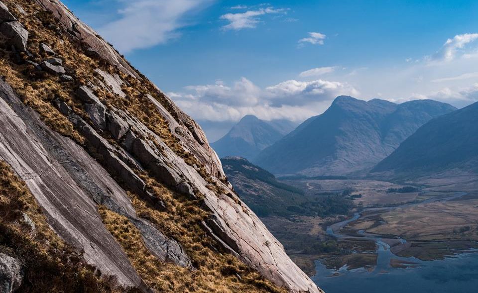 Etive Slabs on Beinn Trilleachan