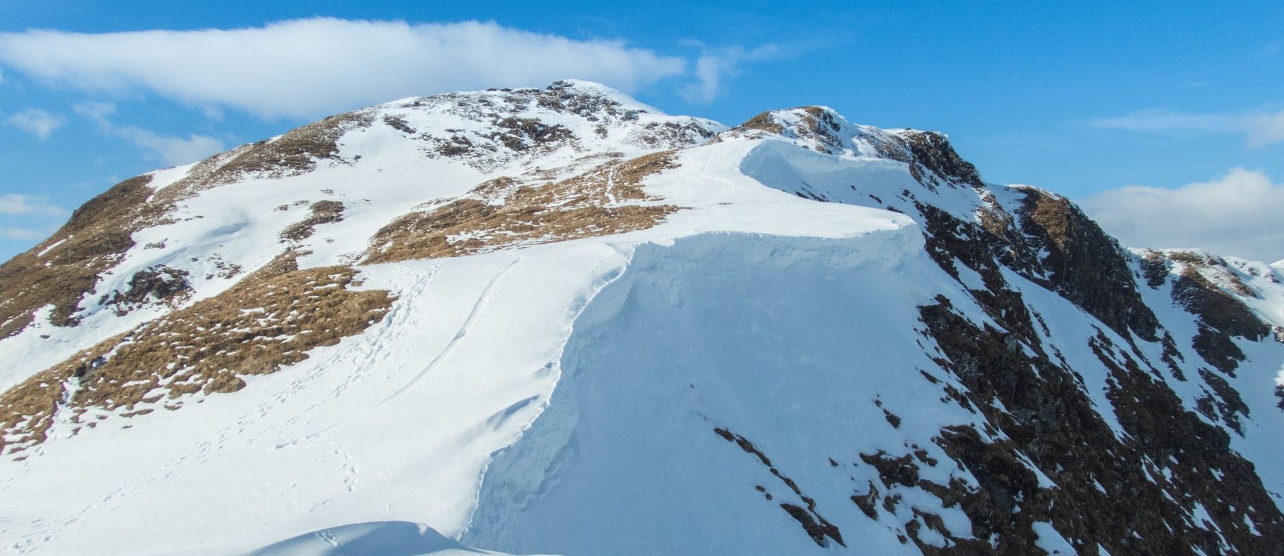 Carn Mairg on ascent of Meall Tarmachan