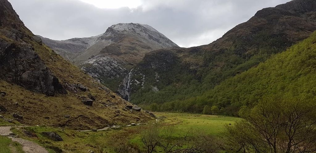 Glen Nevis and Steall waterfall