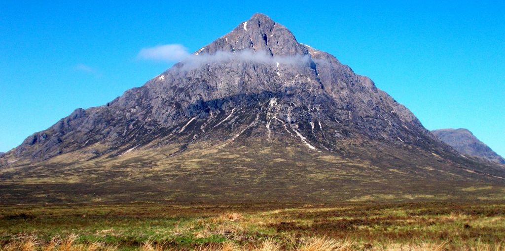 Buachaille Etive Mor at head of Glen Etive