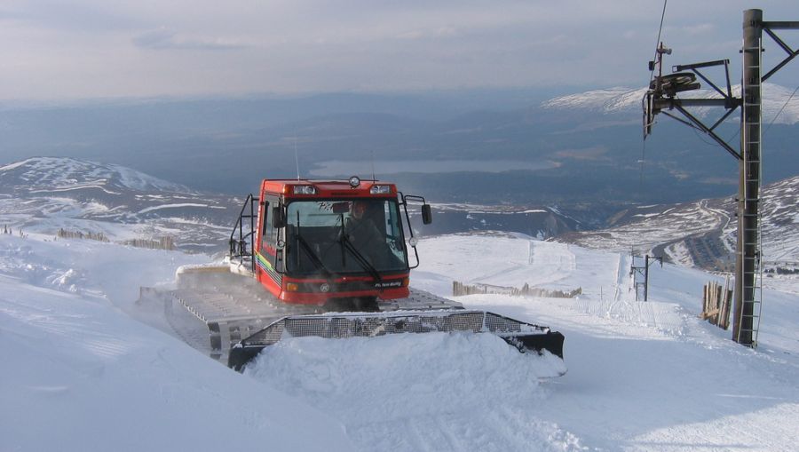 Ski slopes at Aviemore