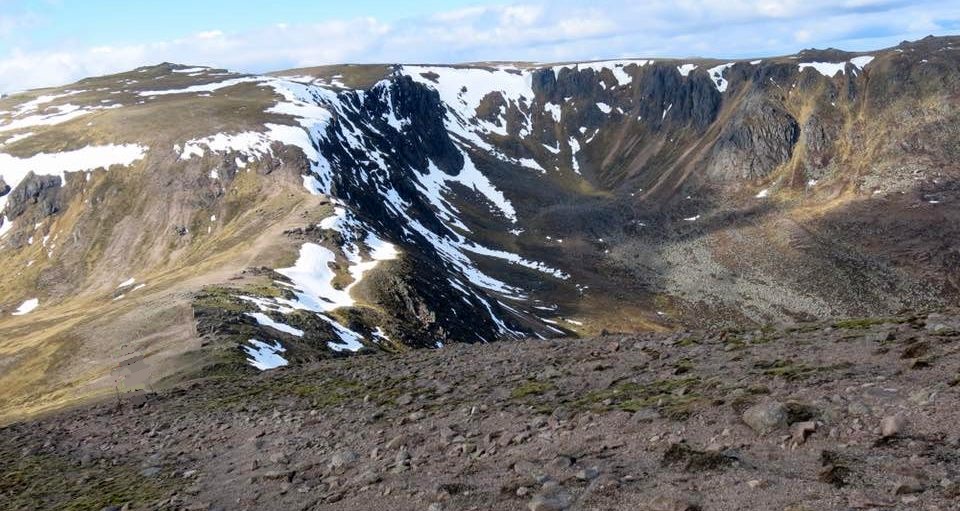 Corries on Beinn a Bhuird