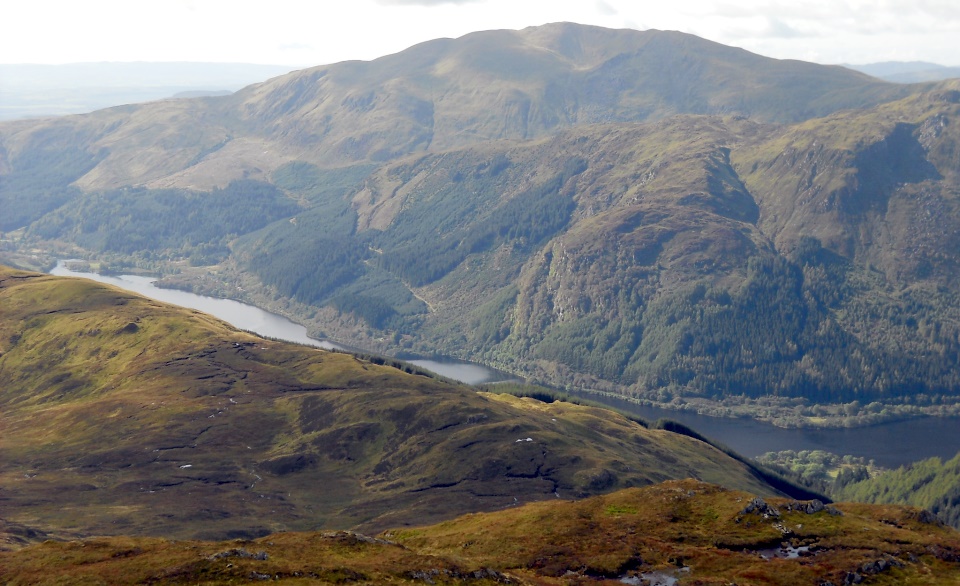 Ben Ledi above Loch Lubnaig from Beinn Each