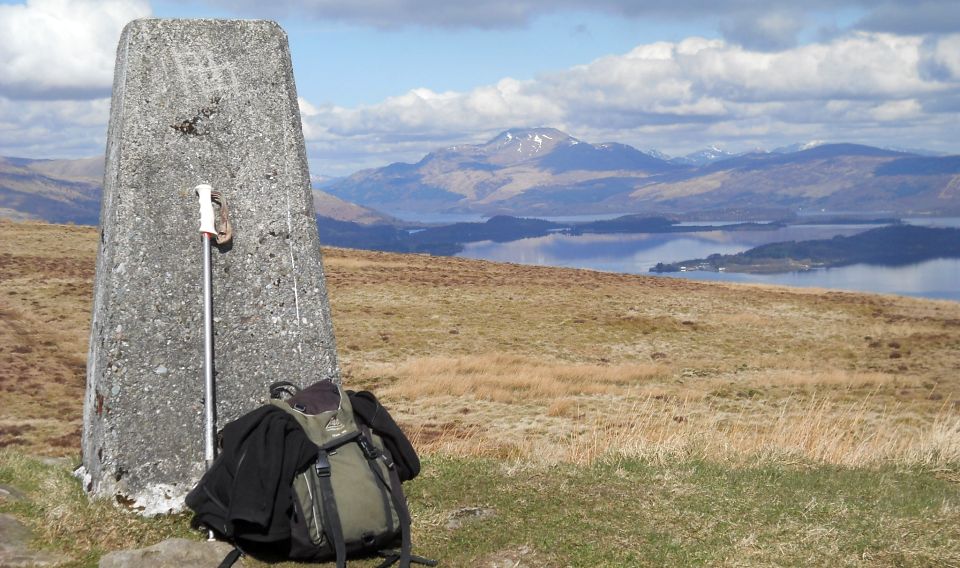 Ben Lomond and Loch Lomond from trig point on Bromley Muir