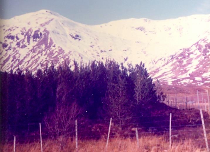 Creag Pitridh, Geal Charn and Beinn a Chlachair