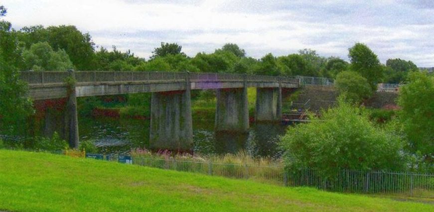 Polmadie Bridge over River Clyde