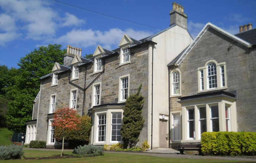 Colzium Mansion House in Colzium Lennox Estate at Kilsyth