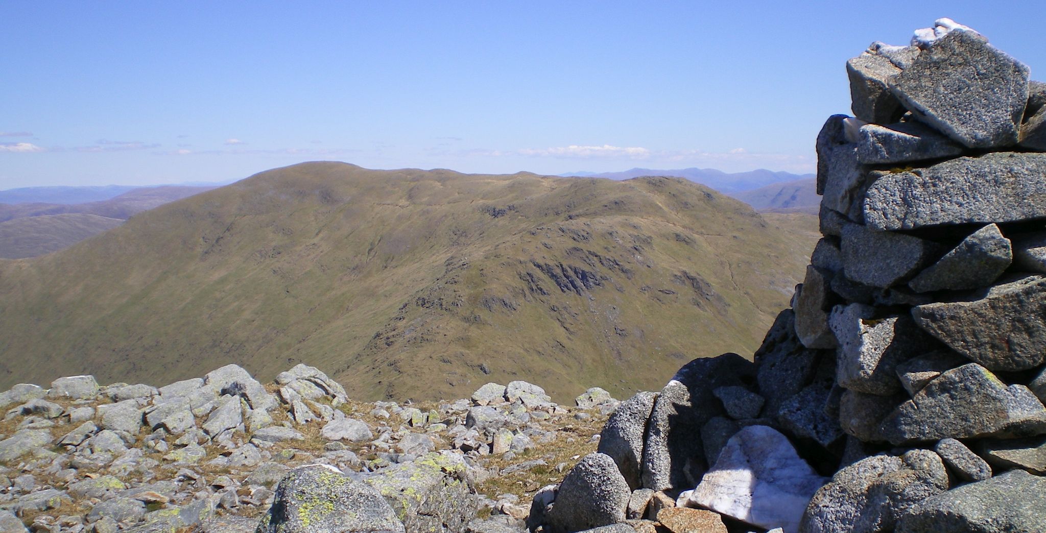 Beinn Heasgarnaich from cairn on Creag Mhor