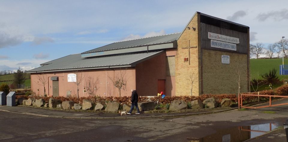 Baptist Church ( the "Church on the Hill" ) in Drumchapel