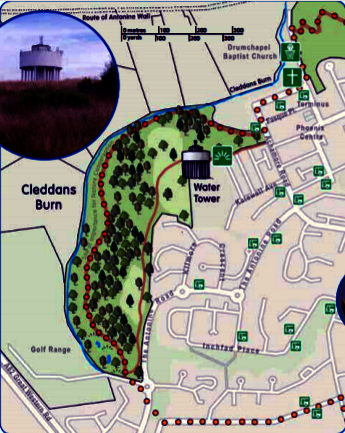 Garscadden Woods Route Map