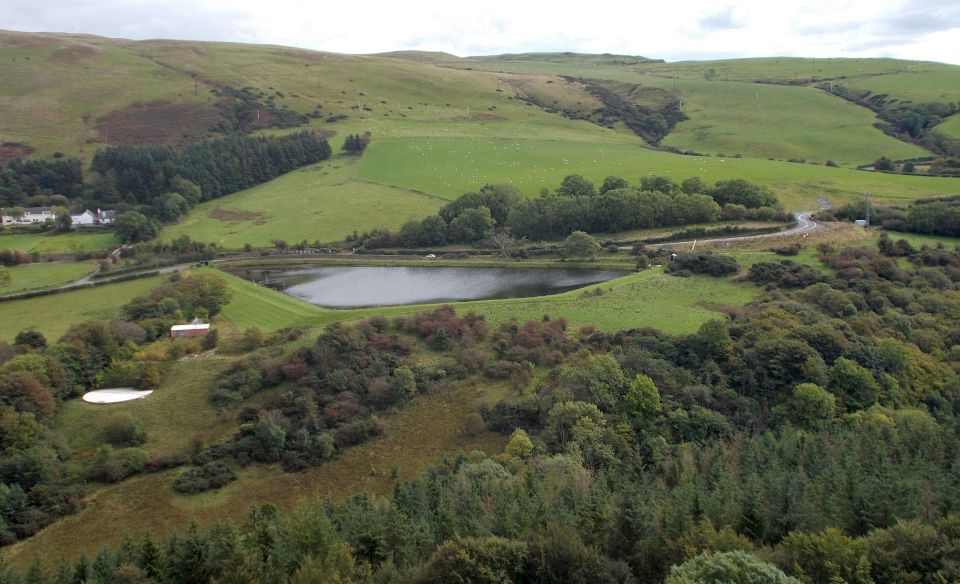 Glendrissaig on descent from Byne Hill