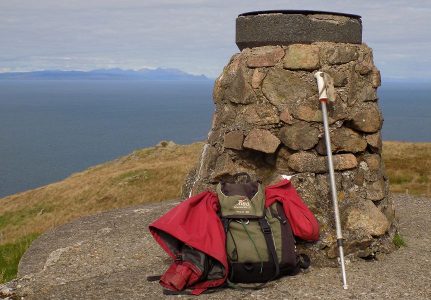 Hills of Arran from Byne Hill