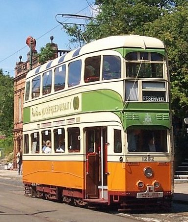 Glasgow Corporation tramcar