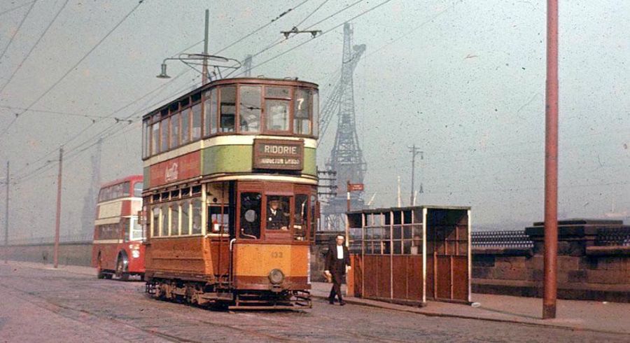 Glasgow Corporation tramcar