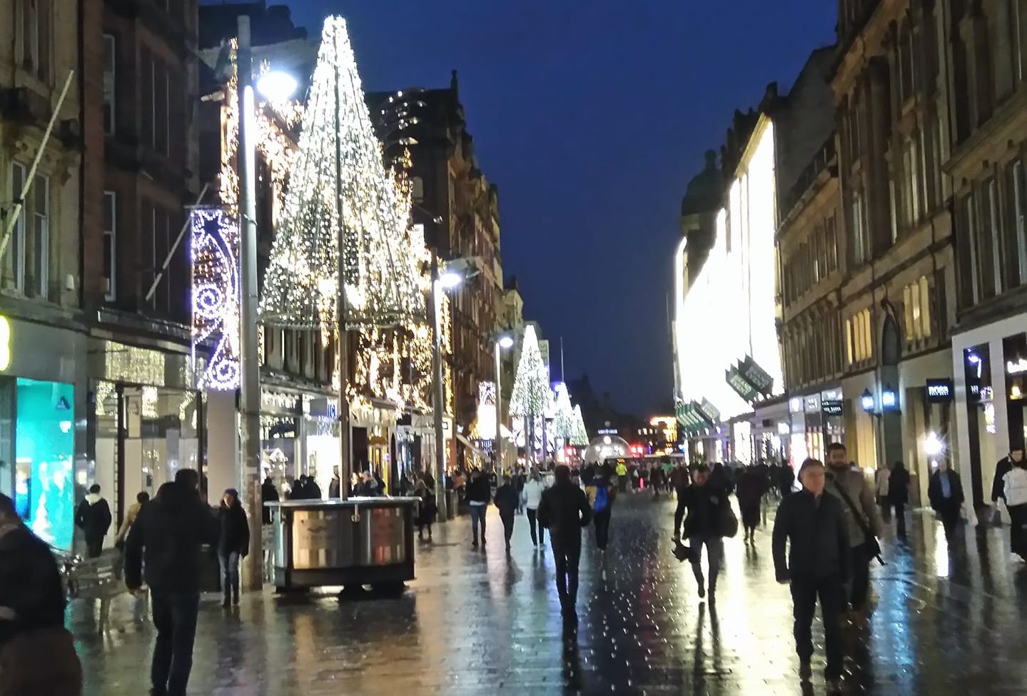 Buchanan Street in Glasgow city centre