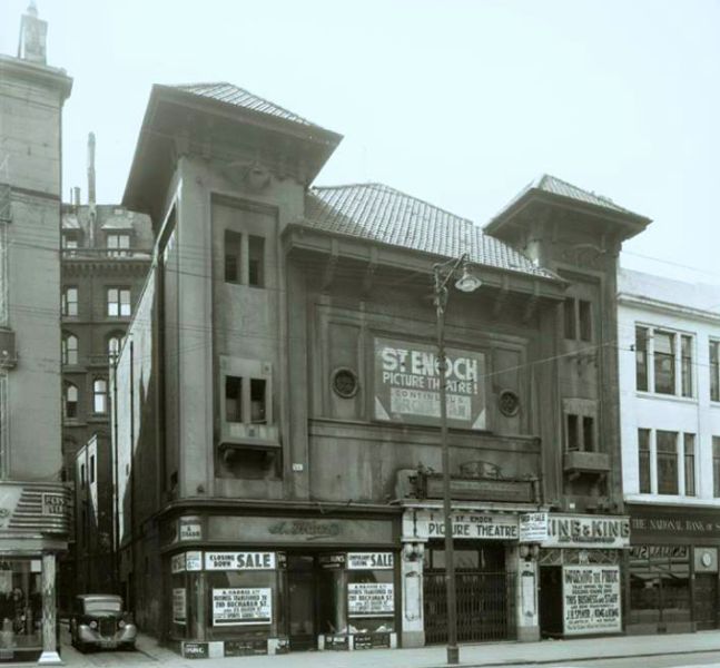 Former St.Enoch Picture House in Glasgow city centre