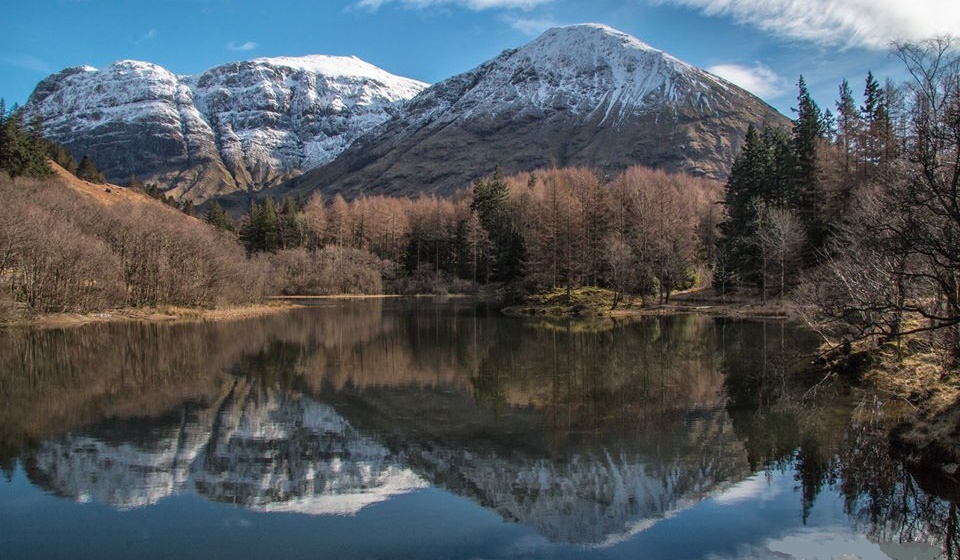 Aonach Dubh and Bidean nam Bean in Glencoe