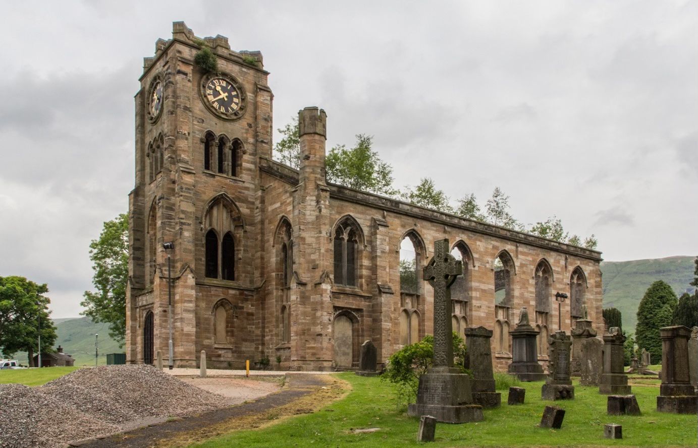 The High Kirk in Lennoxtown