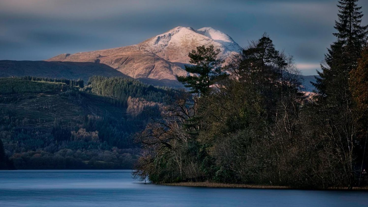 Ben Lomond from Loch Ard