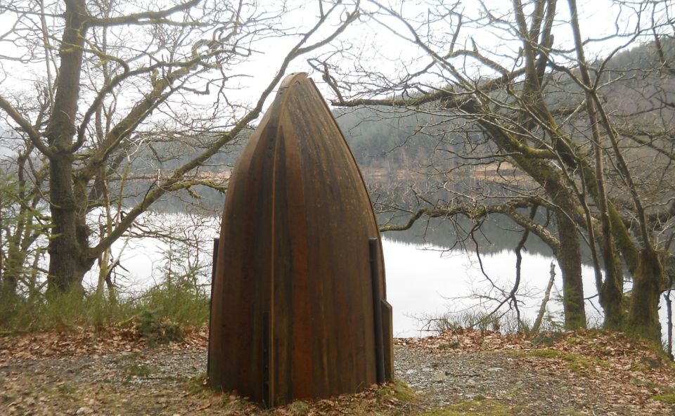 Return trail alongside Loch Drunkie