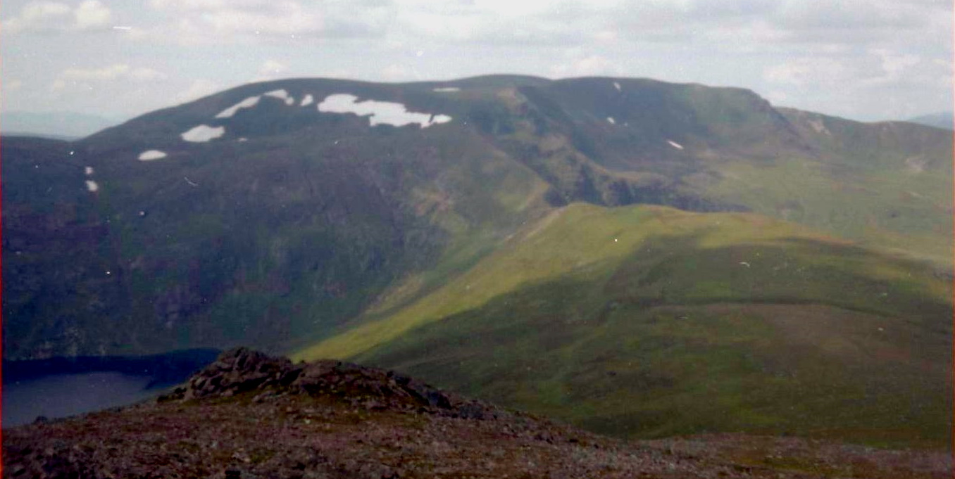 Carn Eige from Beinn Fhionnlaidh