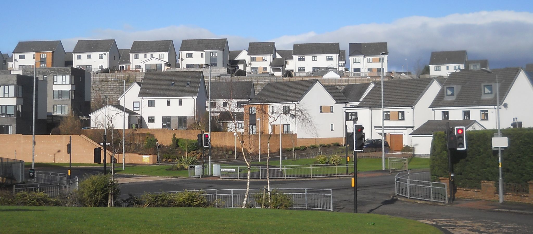 Replacement for Saint Andrew's College ( The " Hen Houses " ) in Bearsden