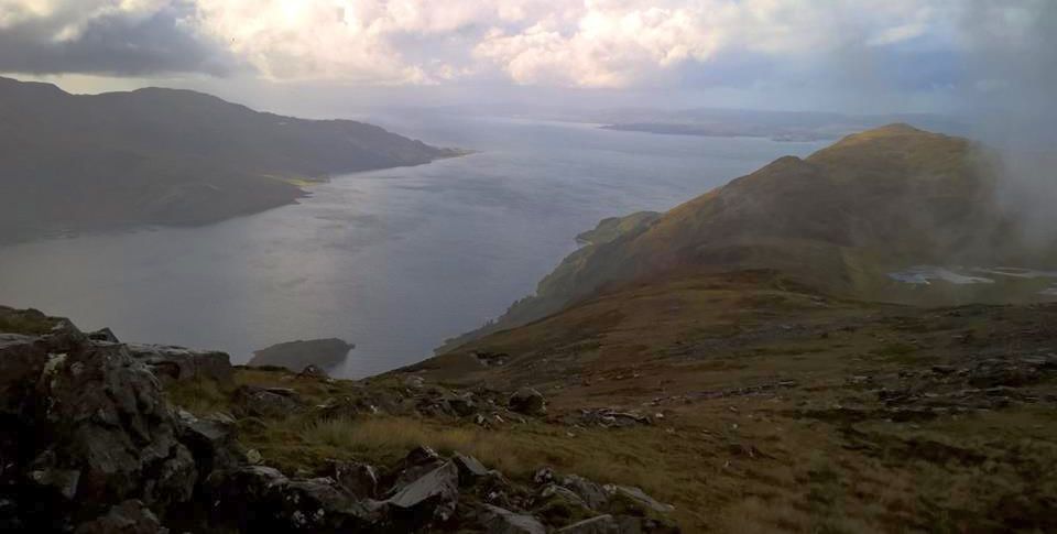 Loch Hourn from Beinn Sgritheall