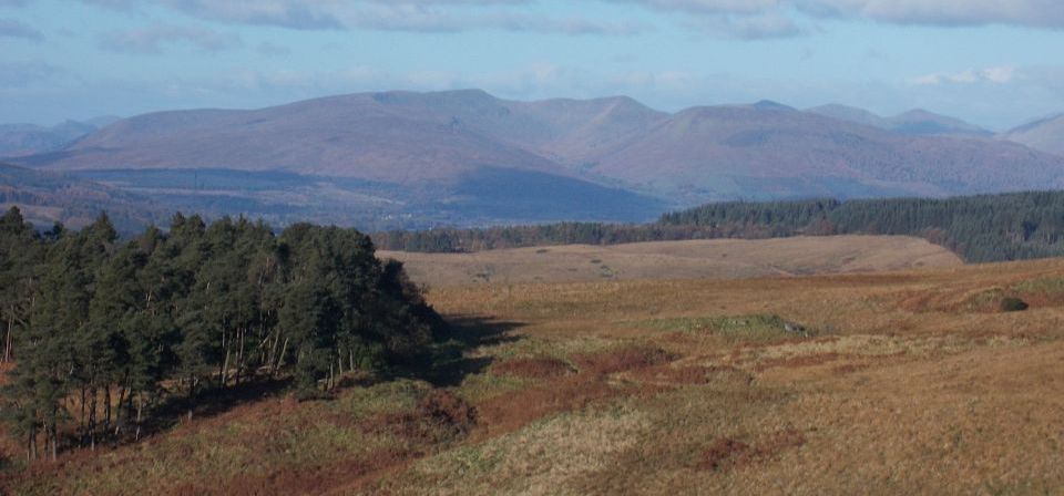 Luss Hills from Overtoun estate