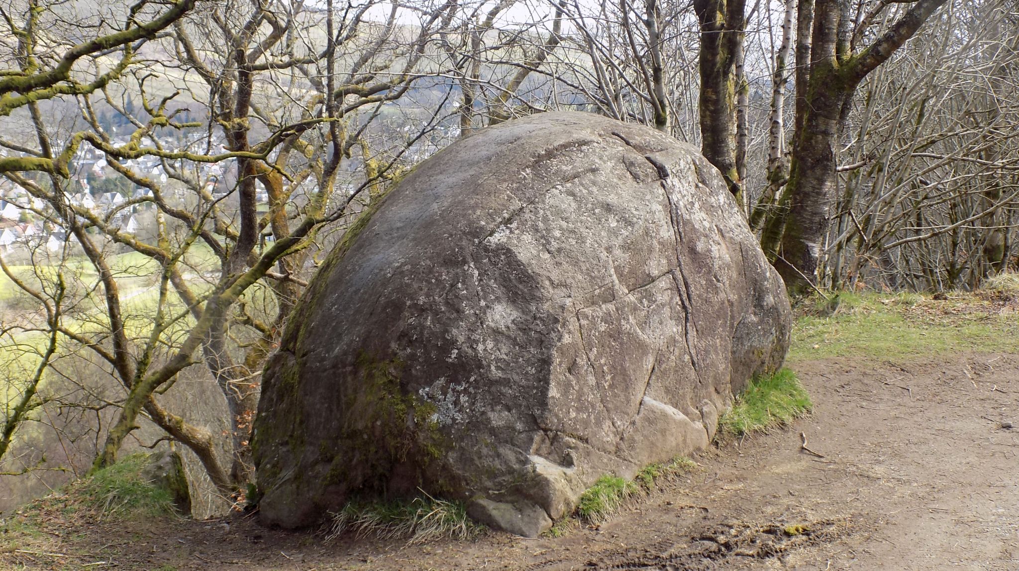 The " Gowkstone " above Blanefield