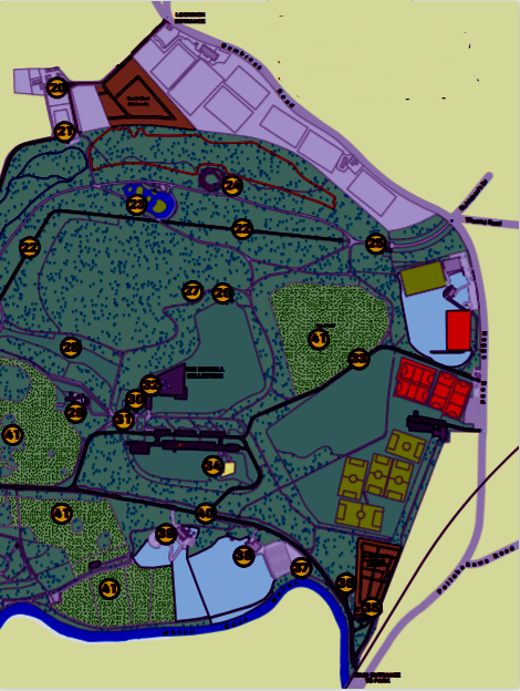 Map of Pollock Country Park