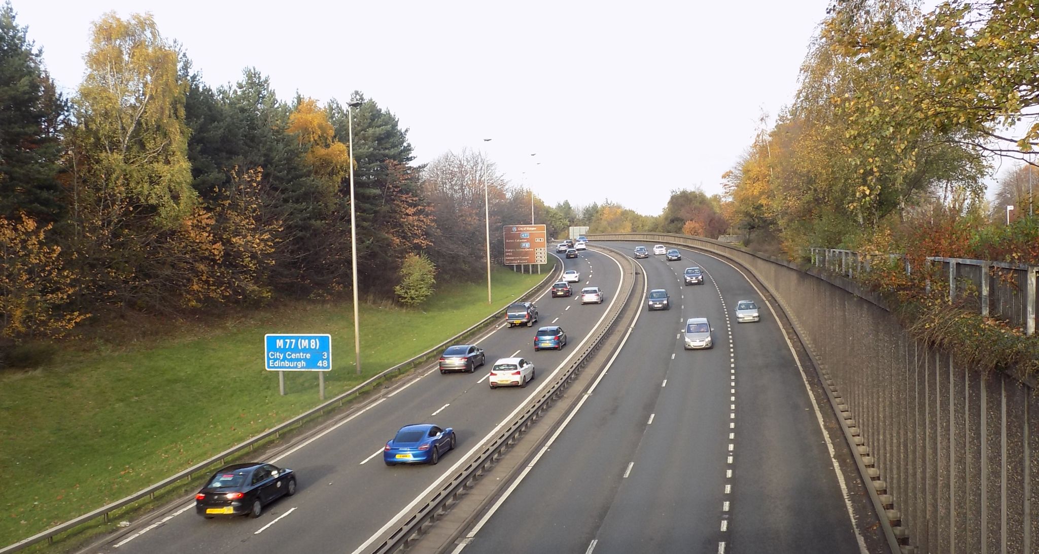 M77 from Nithsdale Road