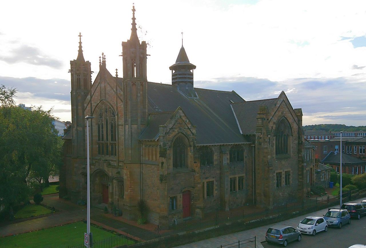 Church at Shawlands Cross in South Side of Glasgow