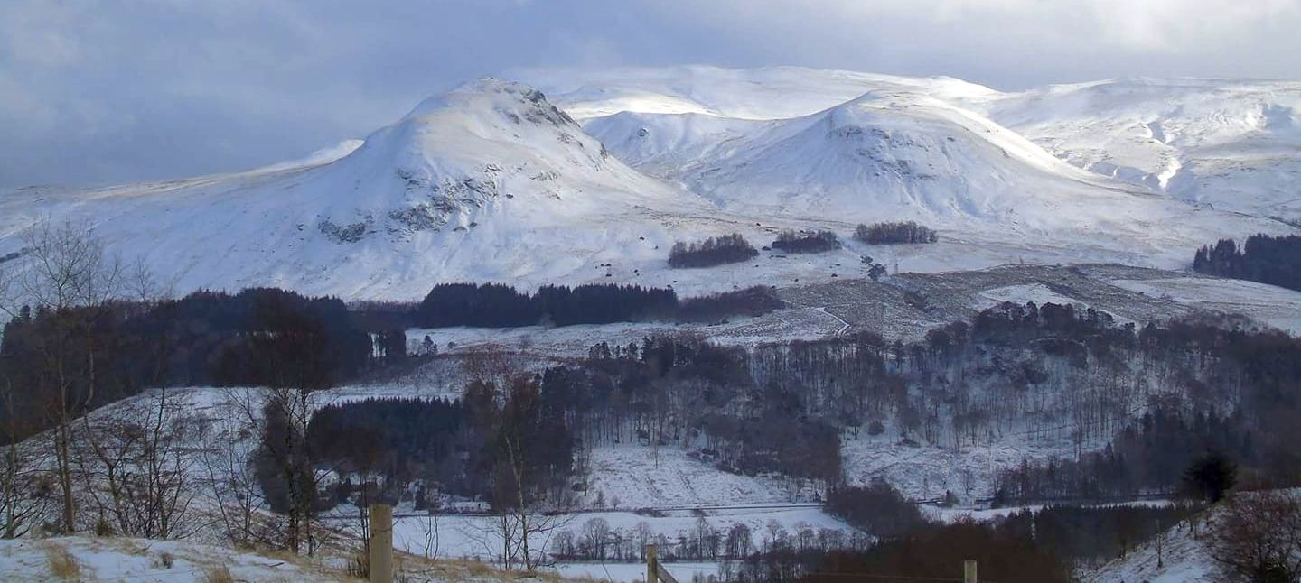 Campsie Fells from Auchengillan