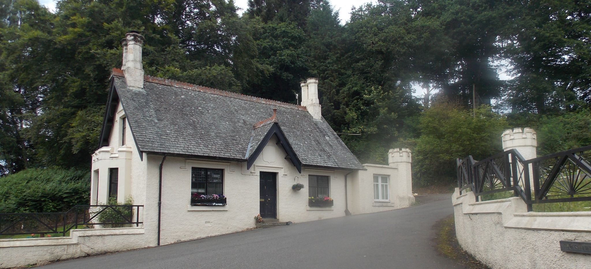 Gate House above River Tay