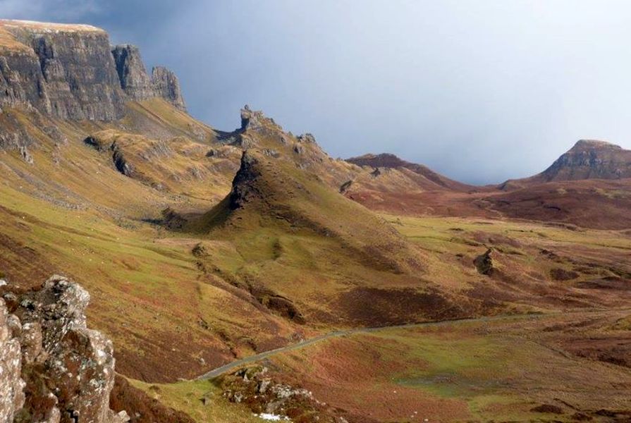 Trotternish Ridge on Island of Skye