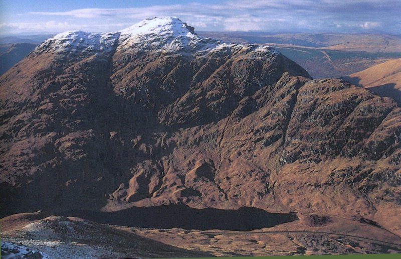 Beinn an Lochain in the Southern Highlands of Scotland