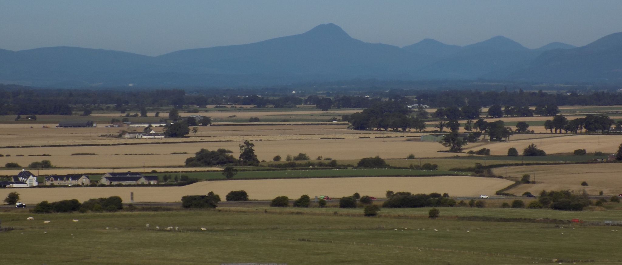 Ben Ledi from Stirling Castle