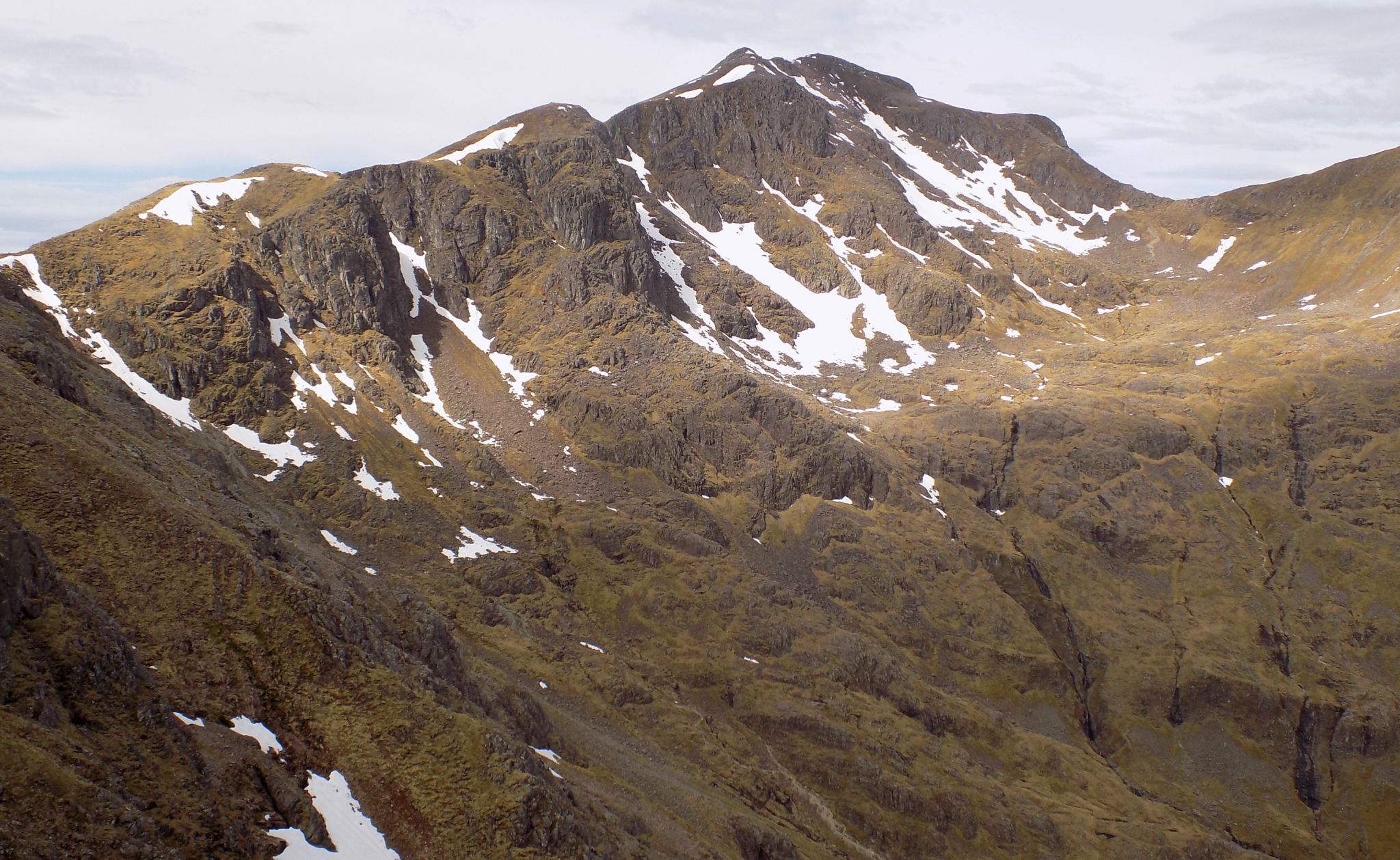 Bidean nam Bian from Beinn Fhada