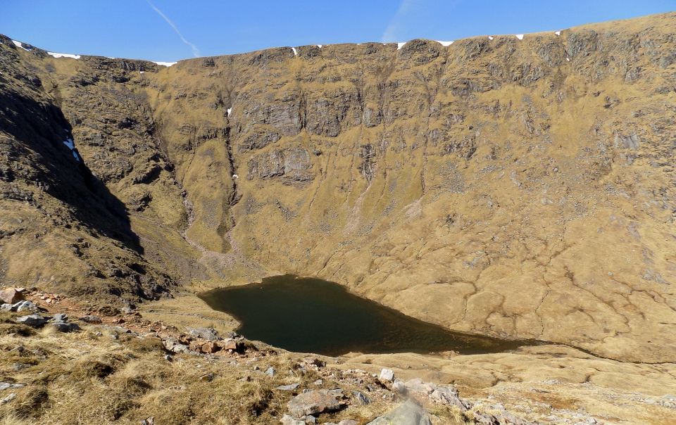 Correin Lochain beneath Sron na Giubhas ridge of Stob Ghabhar