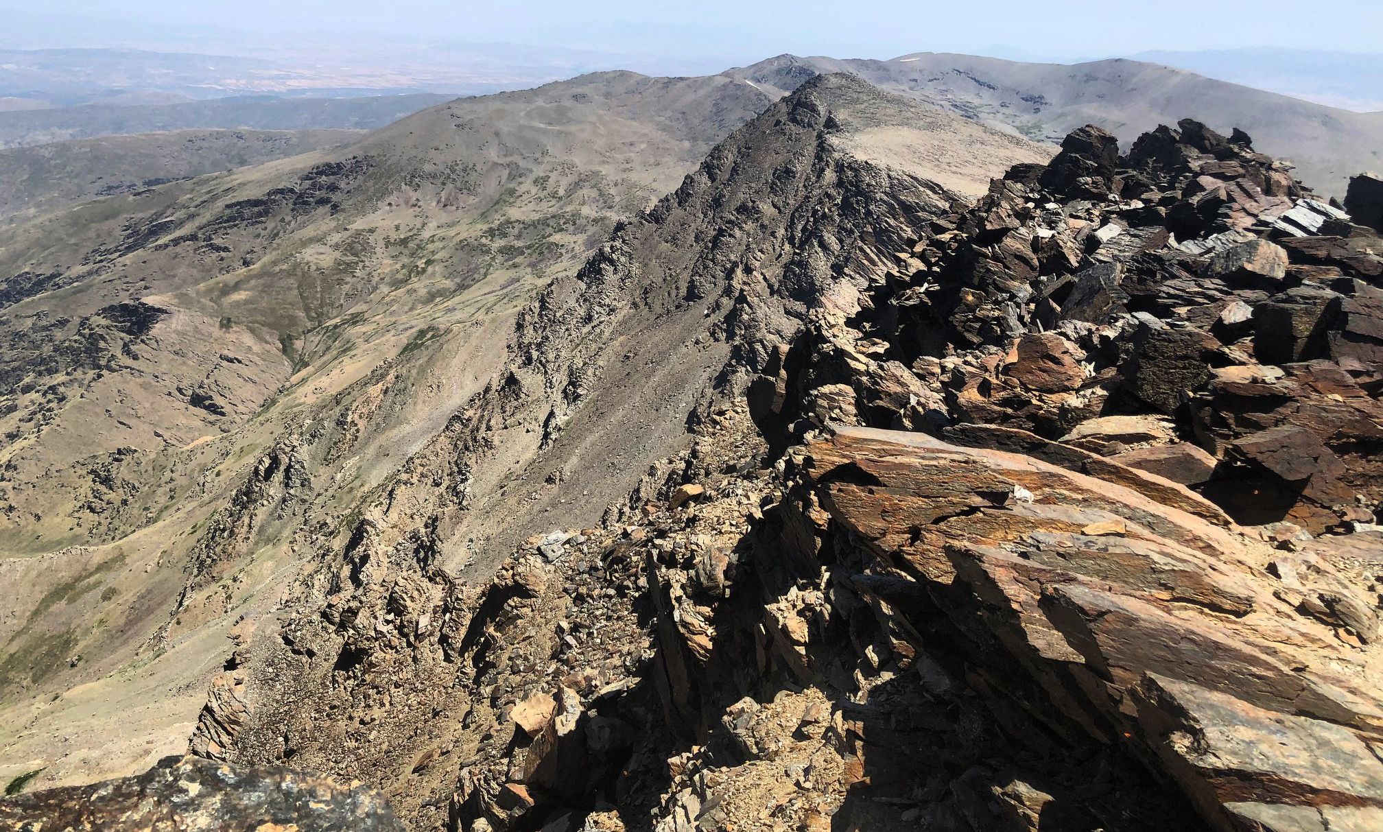 Mulhacen in the Sierra Nevada in Southern Spain