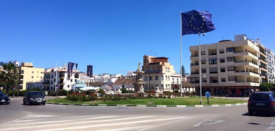 Estepona on the Costa del Sol in Southern Spain