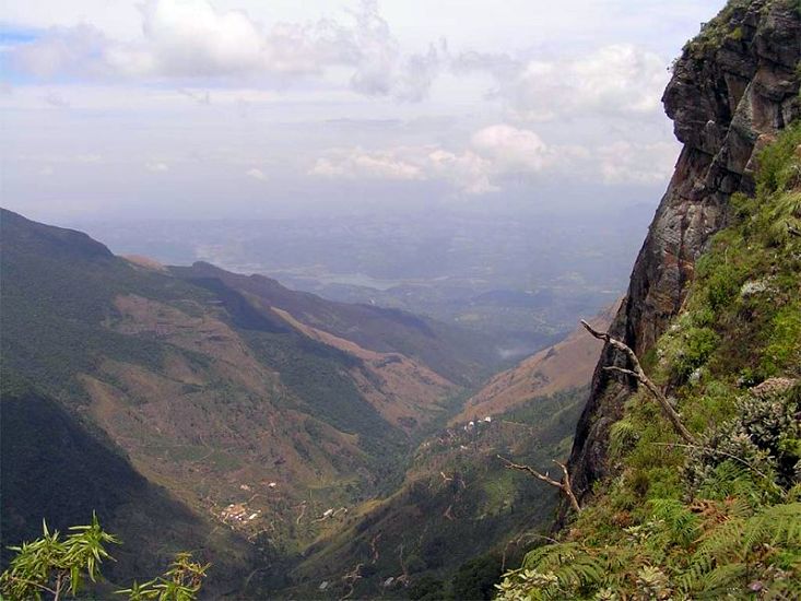 "World's End" in Horton Plains National Park