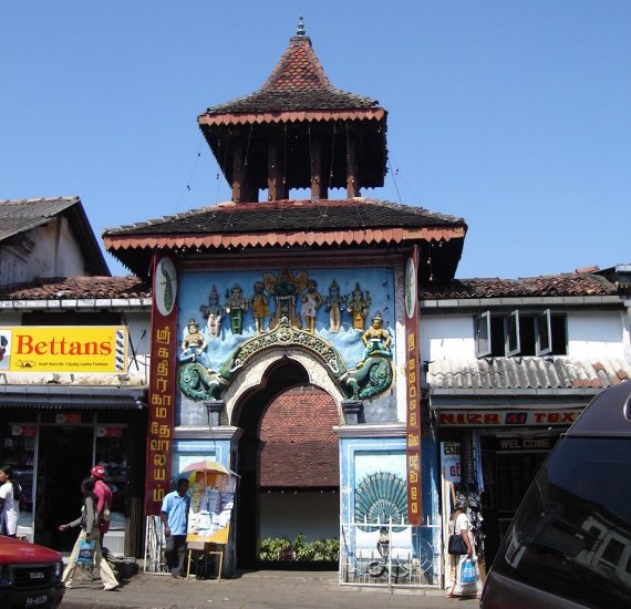 Hindu temple in Kandy 