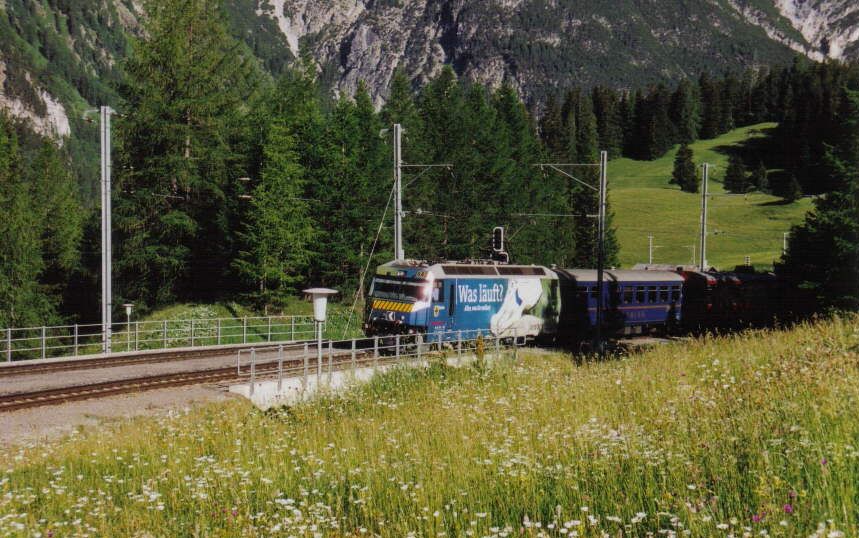 Bregaglia Range from Soglio in SE Switzerland