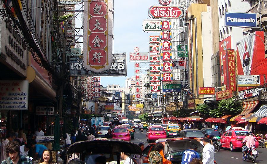 Chinatown in Bangkok