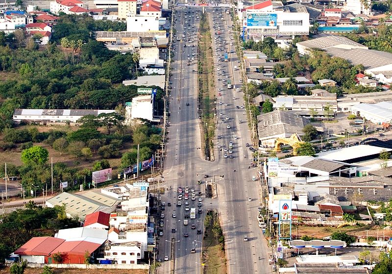 City Centre of Khon Kaen in Northern Thailand