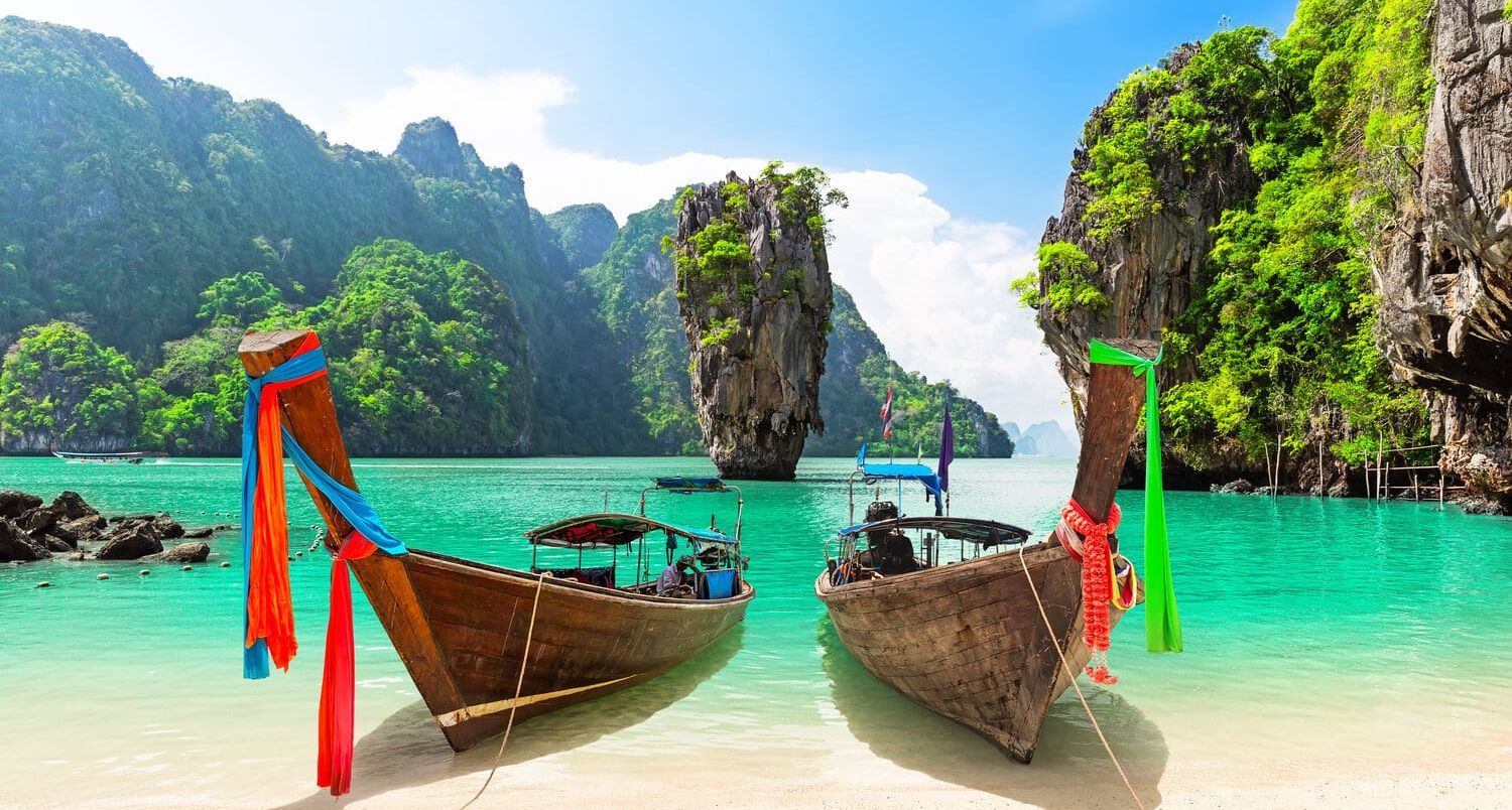 James Bond Island in Phang Nga Bay in Southern Thailand